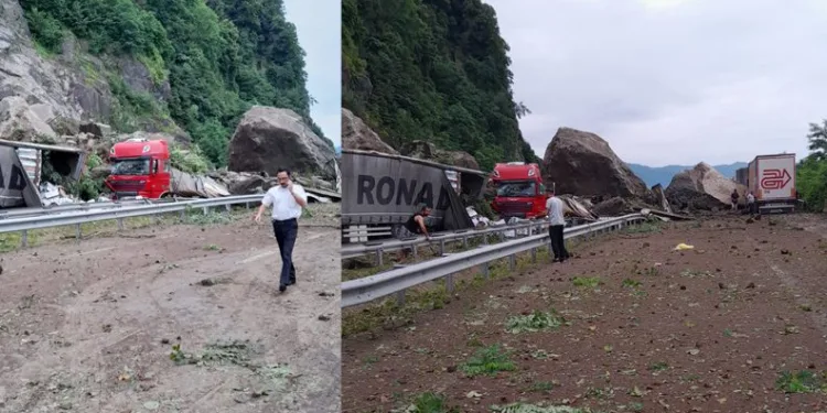 Artvin’de heyelan felaketi! Ölü ve yaralılar var