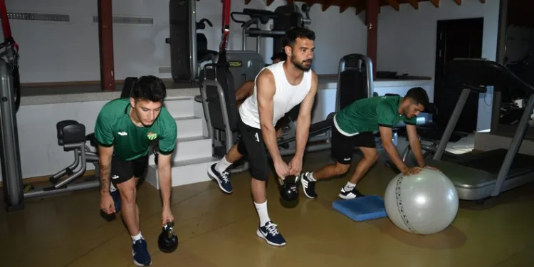 Bursaspor’dan kuvvet çalışması