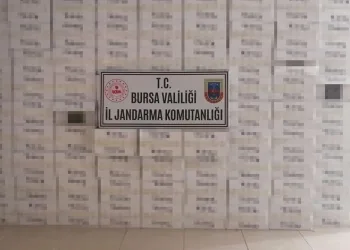 Bursa’da yarım tonluk kaçak sigara operasyonu
