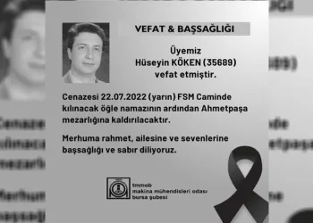 TMMOB üyesi Hüseyin Köken hayatını kaybetti