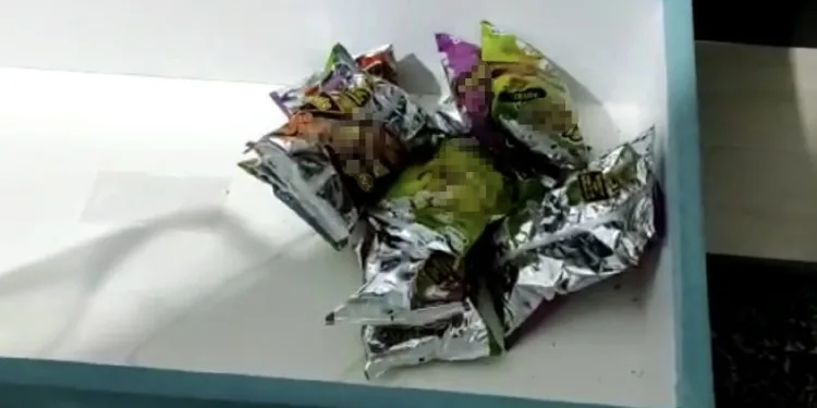 Cips paketinde uyuşturucu satışına operasyon