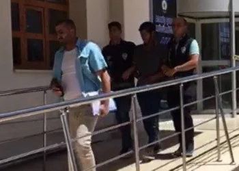 Cami şadırvanlarından musluk çalan şüpheli yakalandı