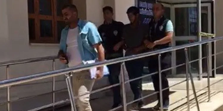 Cami şadırvanlarından musluk çalan şüpheli yakalandı