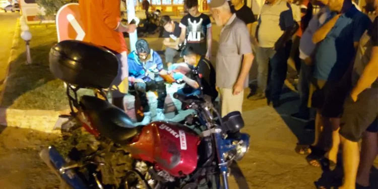 Bursa’da motosiklet yayaya çarptı