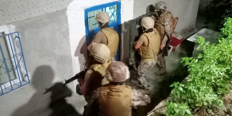 Terör operasyonunda kaçan şüpheli yakalandı