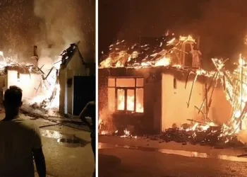 Bursa’da kullanılmayan müstakil evde yangın