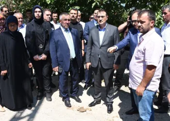 Bilecik’te selden etkilenenlere Bakan Dönmez’den müjde