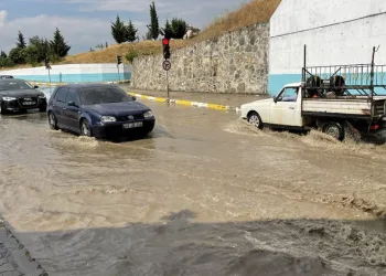 Tekirdağ’da sağanak sonrası su baskınları yaşandı
