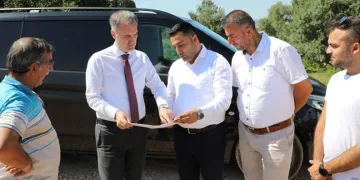 İnegöl’ün arazi yollarına kalıcı çözüm