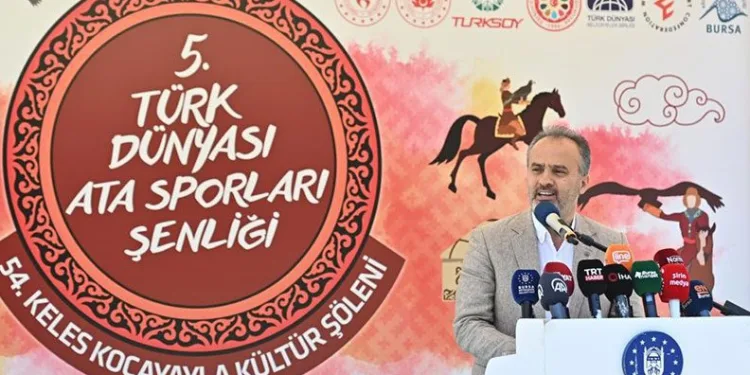5. Türk Dünyası Ata Sporları Şenliği’nde renkli buluşma