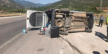Amasya’da kaza! Aynı aileden 1 ölü, 4 yaralı