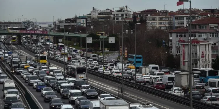 Türkiye’de araç sayısı 3 kat arttı