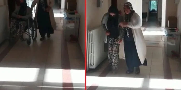 Bursa’da zabıtayı gören dilenci ayaklandı