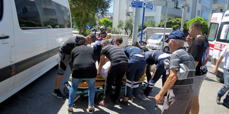 Bursa’da kavşaktaki kazada faciadan dönüldü