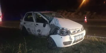 Bursa’da kamyonla otomobil çarpıştı: 1 ağır yaralı