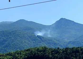 Uludağ’ın eteklerindeki orman yangını kontrol altında