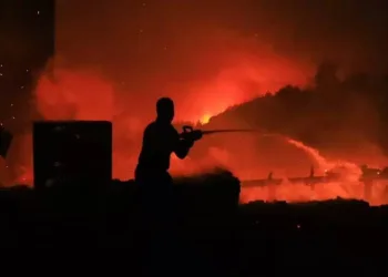 Datça’daki yangından 17 konut olumsuz etkilendi