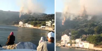 Bursa’da korkutan orman yangını