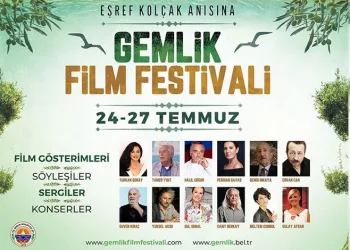 Gemlik Film Festivali başlıyor