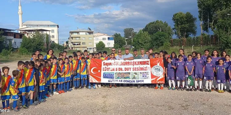 Bursalı çocuklar spor tesisi istiyor