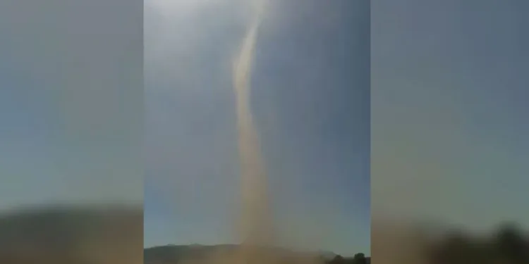 Bitlis’te hortum paniği
