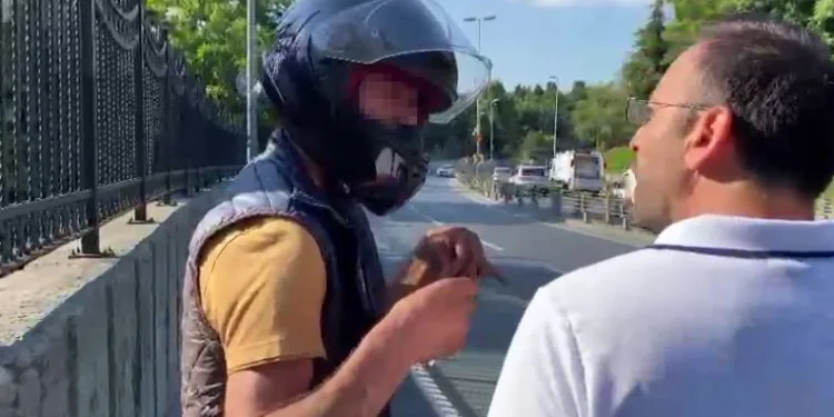 Önce dilendi, sonra tehdit etti