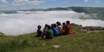 Yaylalarda güneş duası