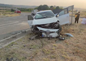 Tekirdağ’da trafik kazası: 5 yaralı