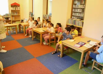 Nilüfer’de çocuklarla atölye çalışması