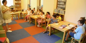 Nilüfer’de çocuklarla atölye çalışması