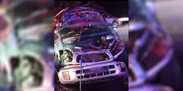 Düğün yolunda feci kaza: 2 ölü, 4 yaralı