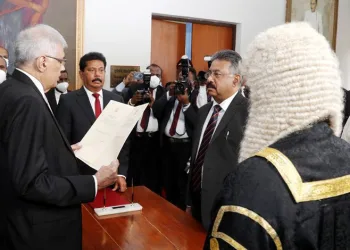 Sri Lanka’nın yeni devlet başkanı yemin etti