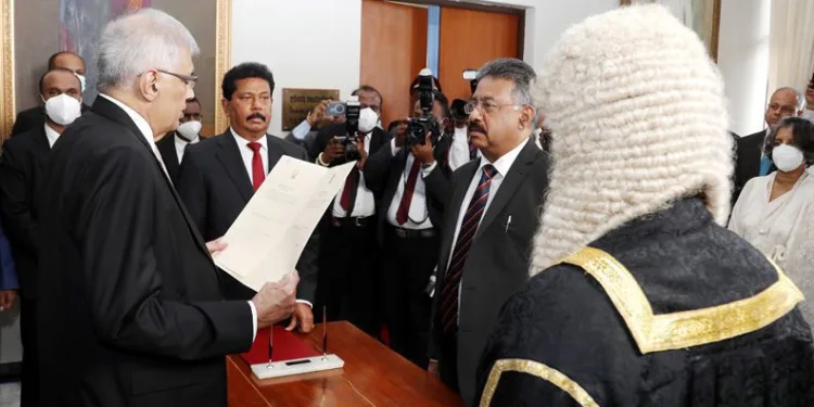 Sri Lanka’nın yeni devlet başkanı yemin etti
