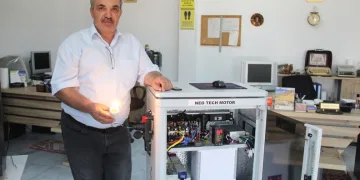 Yakıtsız çalışan jeneratör üretti