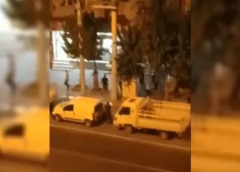 Sokak ortasında damadını bıçakladı
