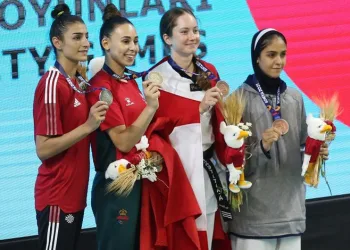 Bursalı sporcudan gümüş madalya