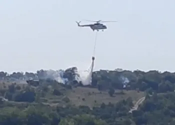 Bursa’da çalılık alanda korkutan yangın