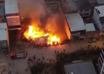 Bursa’da barakada çıkan yangın korkuttu