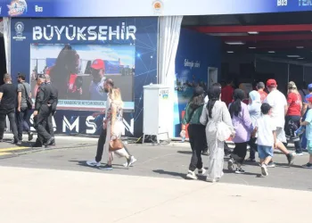 Samsun’da TEKNOFEST’e büyük ilgi