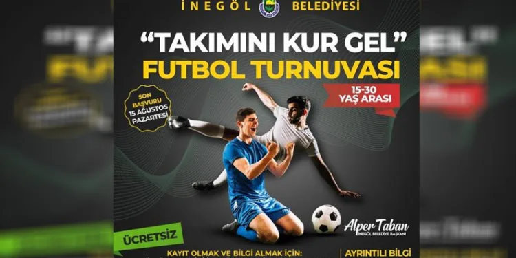 Gençler arası futbol turnuvası başlıyor