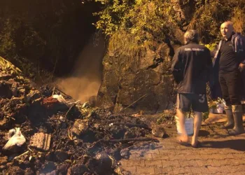 Giresun’da şiddetli yağış sonrası sel ve heyelan