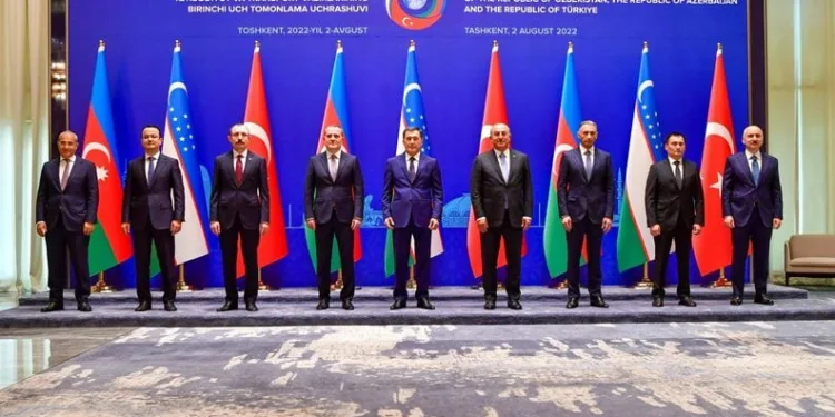 Türkiye-Özbekistan-Azerbaycan Ulaştırma, Dışişleri ve Ticaret Bakanları toplantısı