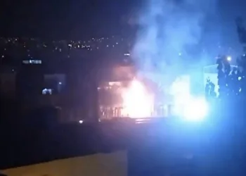 Bursa’da trafo alev alev yandı