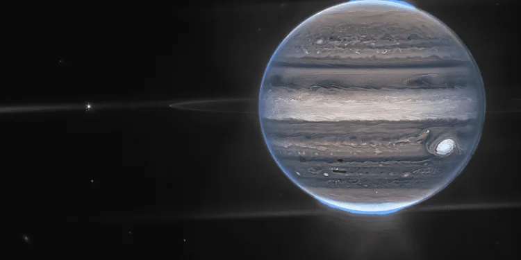 NASA’nın uzay teleskobu Jüpiter’i görüntüledi