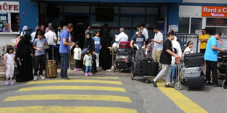 Arap turistler Trabzon’dan vazgeçemiyor