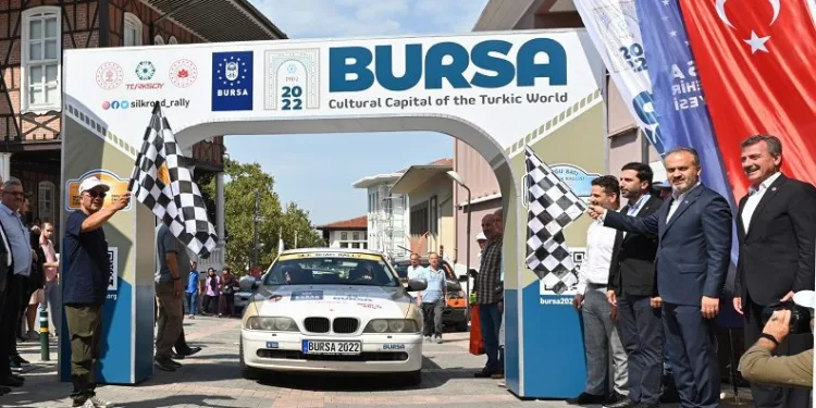 ‘Tuna’dan Orhun’a İpek Yolu Rallisi’ Bursa’da