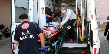Tekirdağ’da balkondan düşen kadın yaralandı