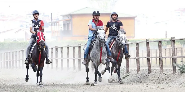 Bursa’da Rahvan atlar zafere koştu