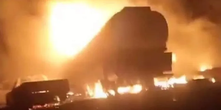 Libya’da akaryakıt tankeri patladı:7 ölü