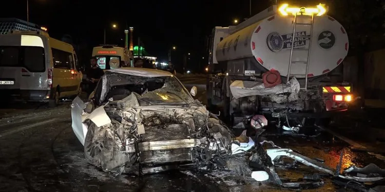 Bursa’da zincirleme kaza: 1’i ağır 5 yaralı